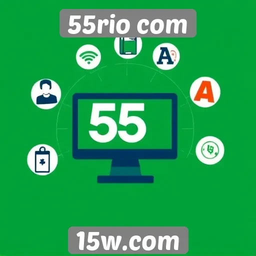 Análise das funcionalidades do site 55rio com